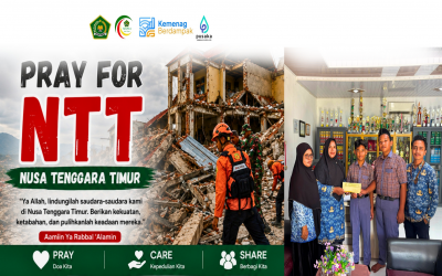 Keluarga Besar MTsN 2 Aceh Timur Turut Berpartisipasi Bantu Korban Gempa Nusa Tenggara Timur