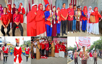 MTsN 2 Aceh Timur Semarakkan HUT ke-81 Kemerdekaan RI, Raih Tiga Prestasi