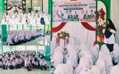 Pesta Demokrasi Murid di MTsN 2 Aceh Timur: Siswa Antusias Pilih Pemimpin OSIM 2026/2027