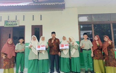 MTsN 2 Aceh Timur Galang Dana untuk Korban Gempa Turkey - Suriah